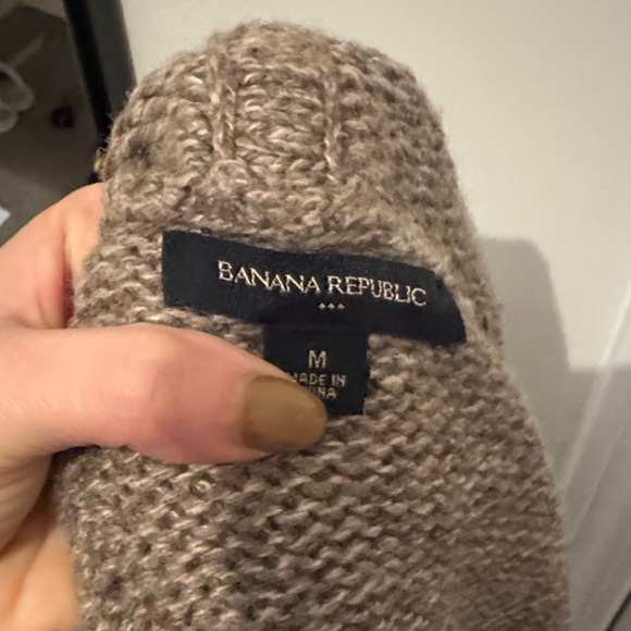 Banana Republic Tan Hooded Cardigan - Picture 5 of 5